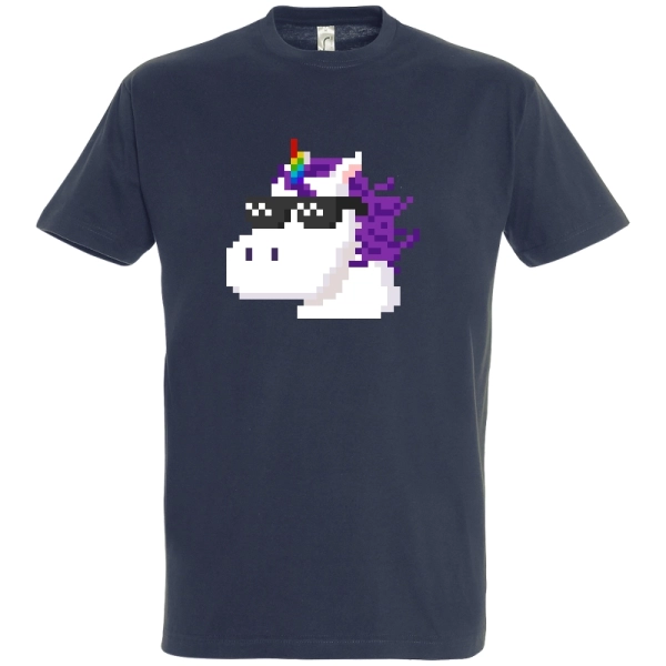 Tricou bărbat - Pixel Unicorn