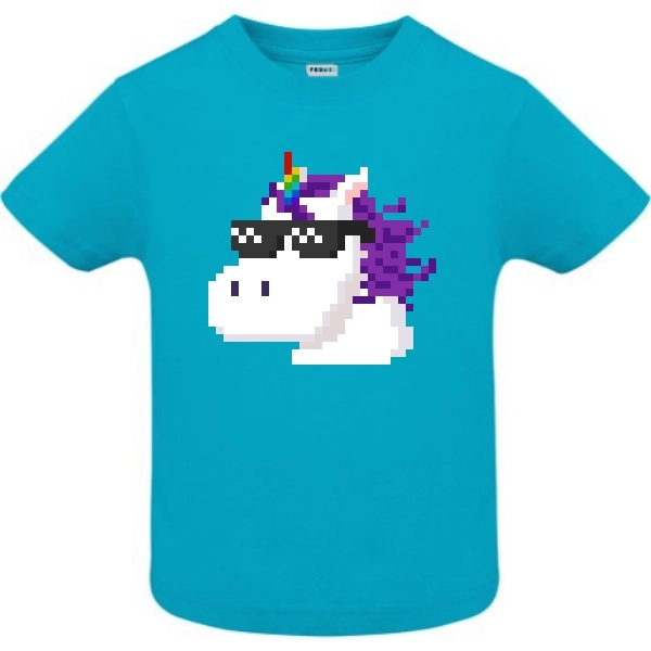 Tricou copil - Pixel Unicorn