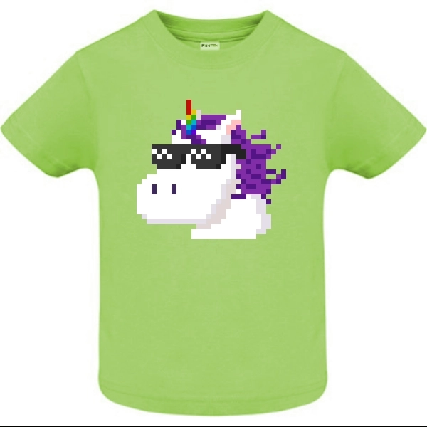 Tricou copil - Pixel Unicorn
