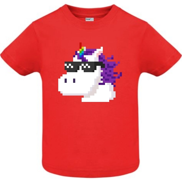 Tricou copil - Pixel Unicorn