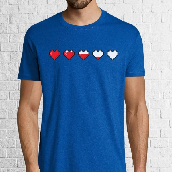 Tricou bărbat - Pixel lives