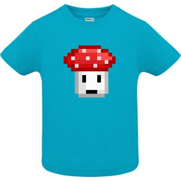 Tricou copil - Pixel mushroom