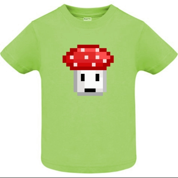 Tricou copil - Pixel mushroom