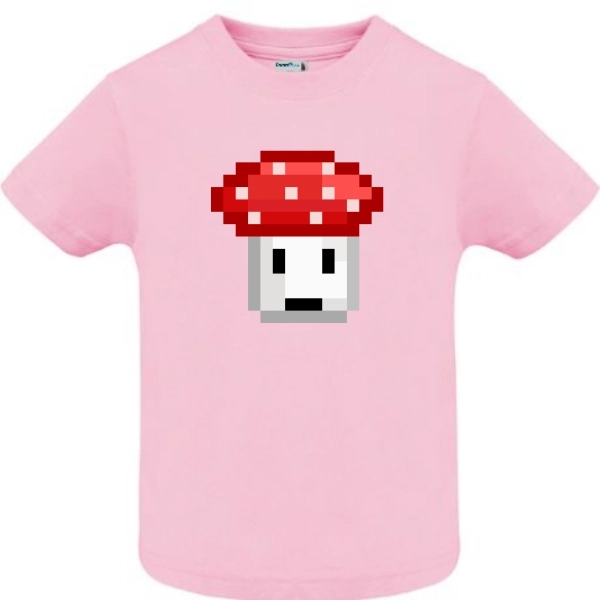 Tricou copil - Pixel mushroom
