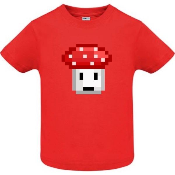 Tricou copil - Pixel mushroom