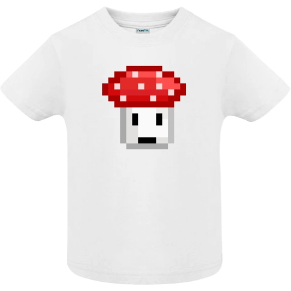 Tricou copil - Pixel mushroom