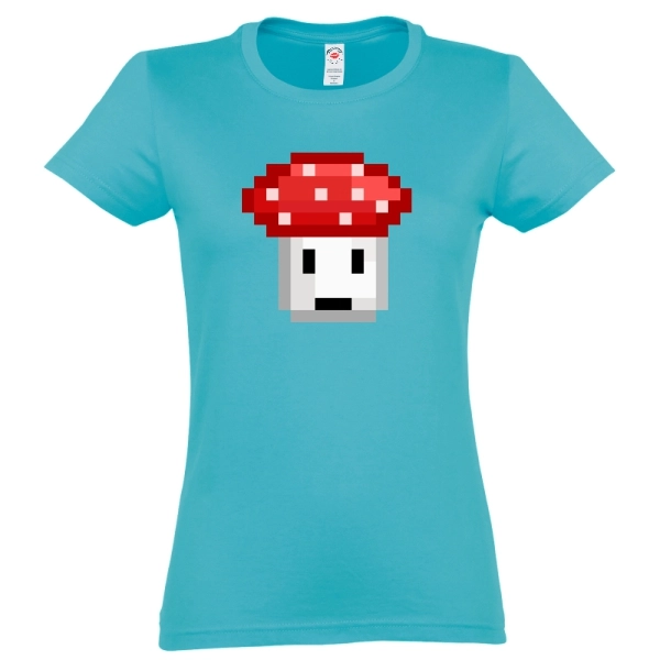 Tricou damă - Pixel mushroom