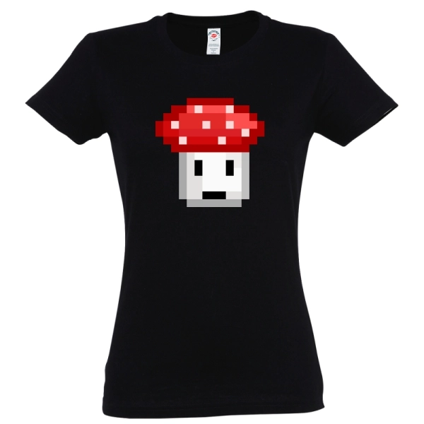 Tricou damă - Pixel mushroom