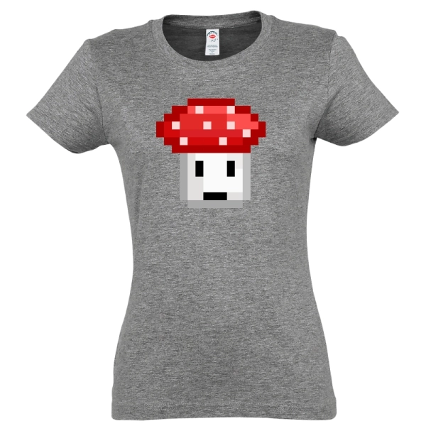 Tricou damă - Pixel mushroom
