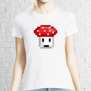 Tricou damă - Pixel mushroom
