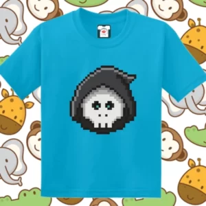 Tricou copii - Pixel Doom Head