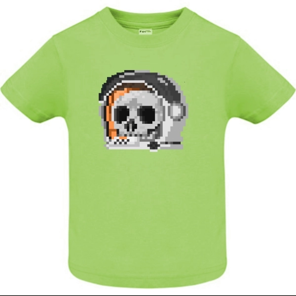 Tricou copil - Pixel Skull