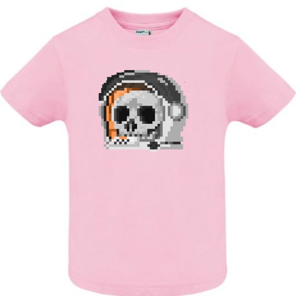 Tricou copil - Pixel Skull