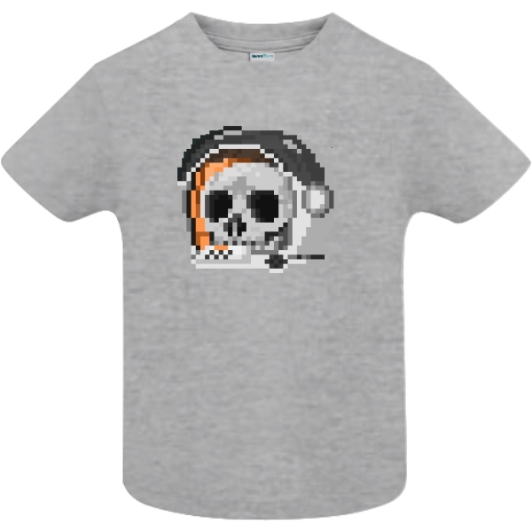 Tricou copil - Pixel Skull