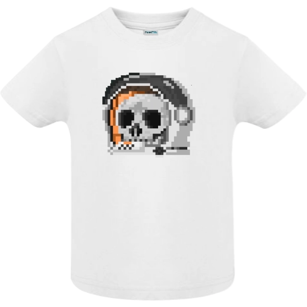 Tricou copil - Pixel Skull