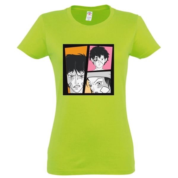 Tricou damă - Personaj Manga Tricou damă - Personaj Manga