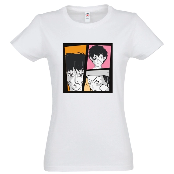 Tricou damă - Personaj Manga Tricou damă - Personaj Manga