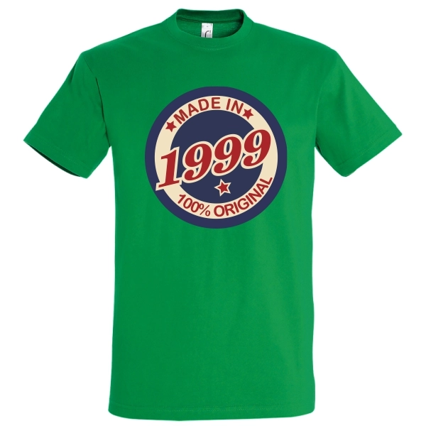 Tricou bărbat - Original 1999 - pentru bărbații născuți în acest an, dar care încă se simt în formă maximă pentru că au „toate piesele originale”. Tricou bărbat - Original 2006