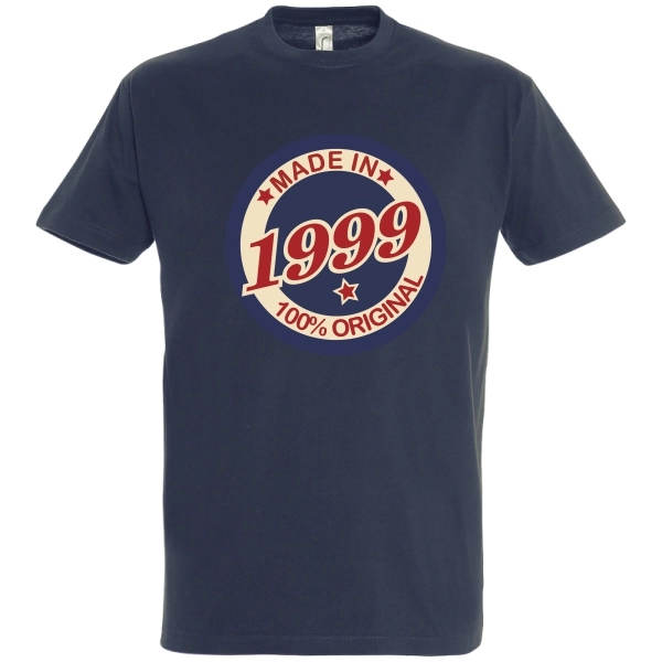 Tricou bărbat - Original 1999 - pentru bărbații născuți în acest an, dar care încă se simt în formă maximă pentru că au „toate piesele originale”. Tricou bărbat - Original 2004