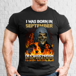 Tricou bărbat - Born Evil in September