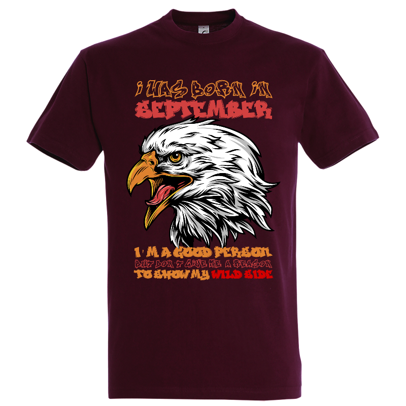 Tricou bărbat - Born Wild in September