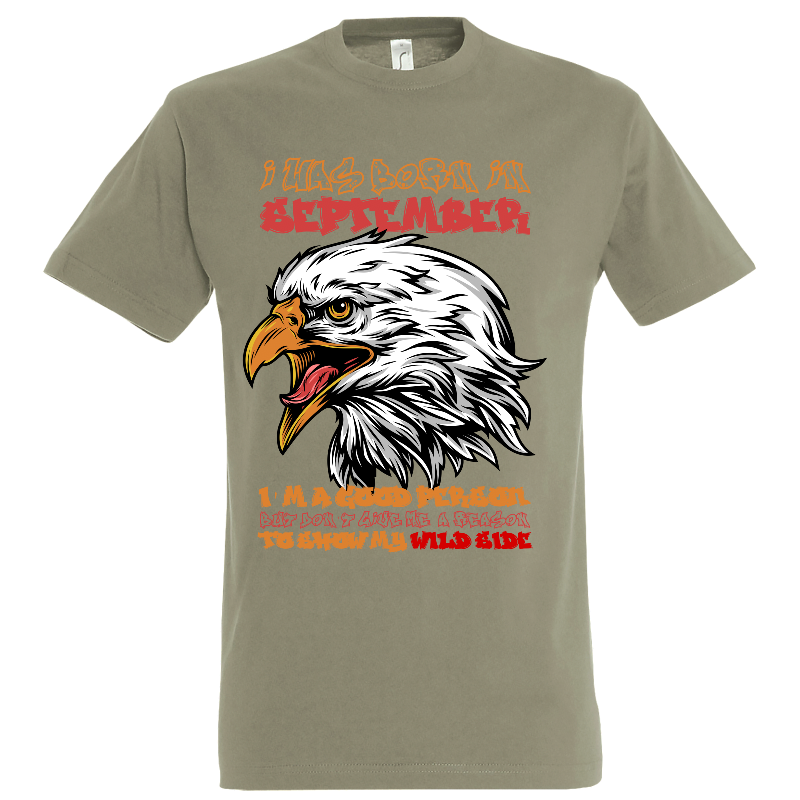 Tricou bărbat - Born Wild in September