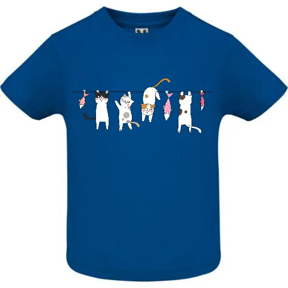 Tricou copii - Pisici pe sârmă