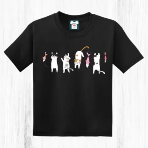 Tricou copii - Pisici pe sârmă