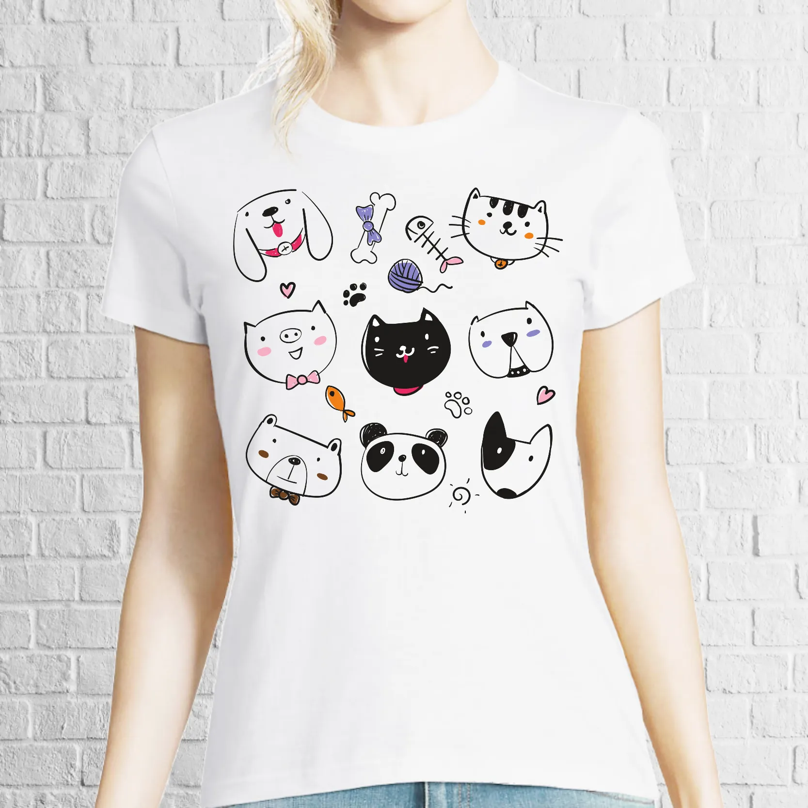 Tricou damă - Lovely Pets