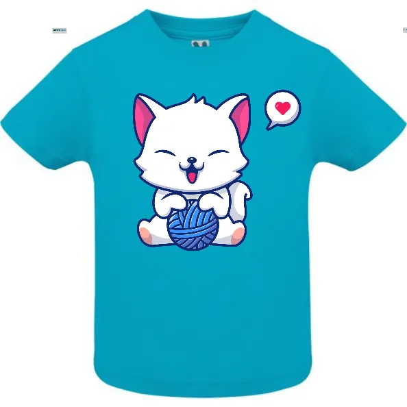 Tricou copii - Lovely Happy Cat