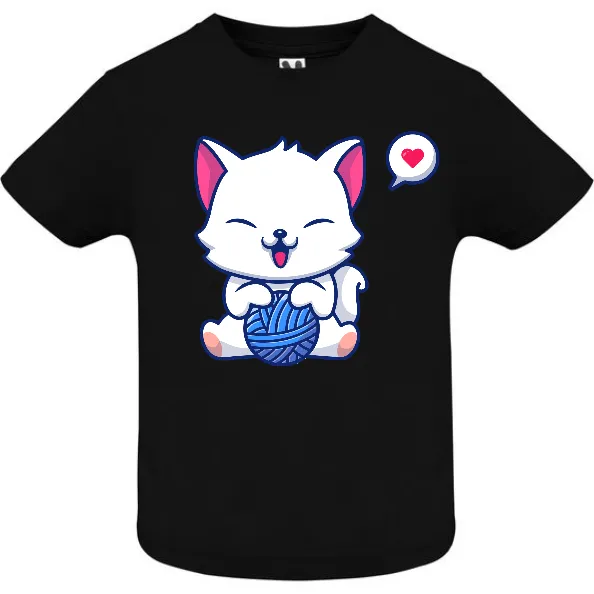 Tricou copii - Lovely Happy Cat
