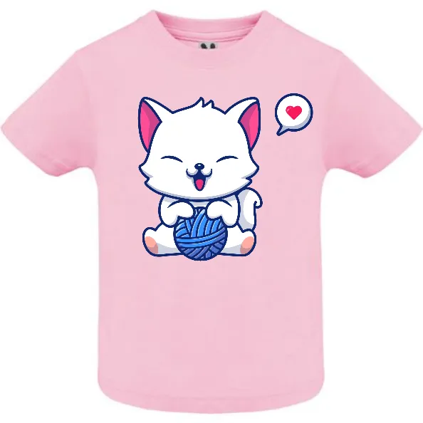 Tricou copii - Lovely Happy Cat