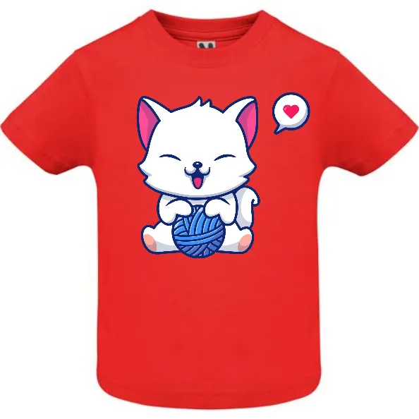 Tricou copii - Lovely Happy Cat