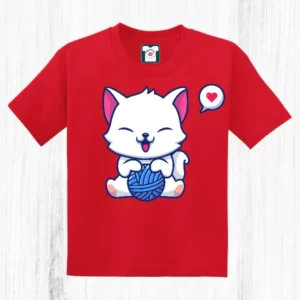 Tricou copii - Lovely Happy Cat
