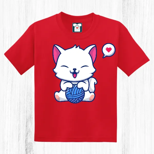 Tricou copii - Lovely Happy Cat