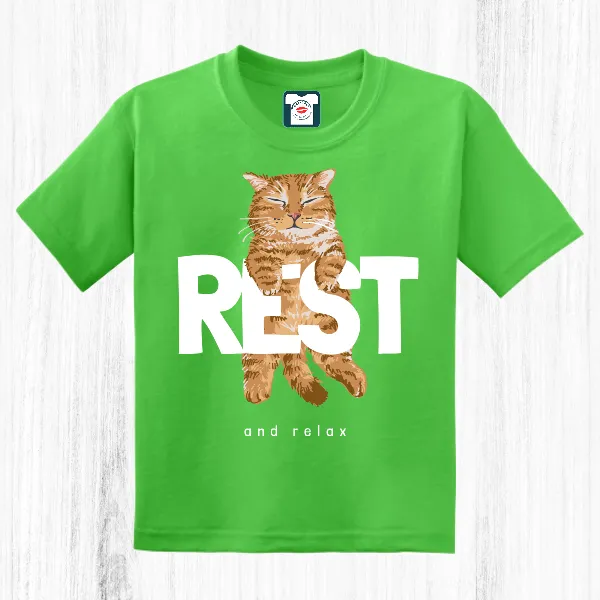 Tricou copil - Rest and relax