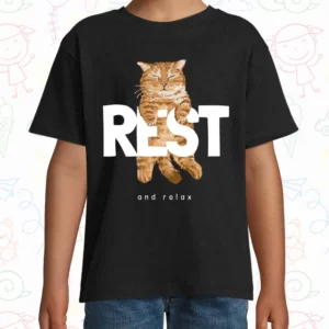 Tricou copil - Rest and relax