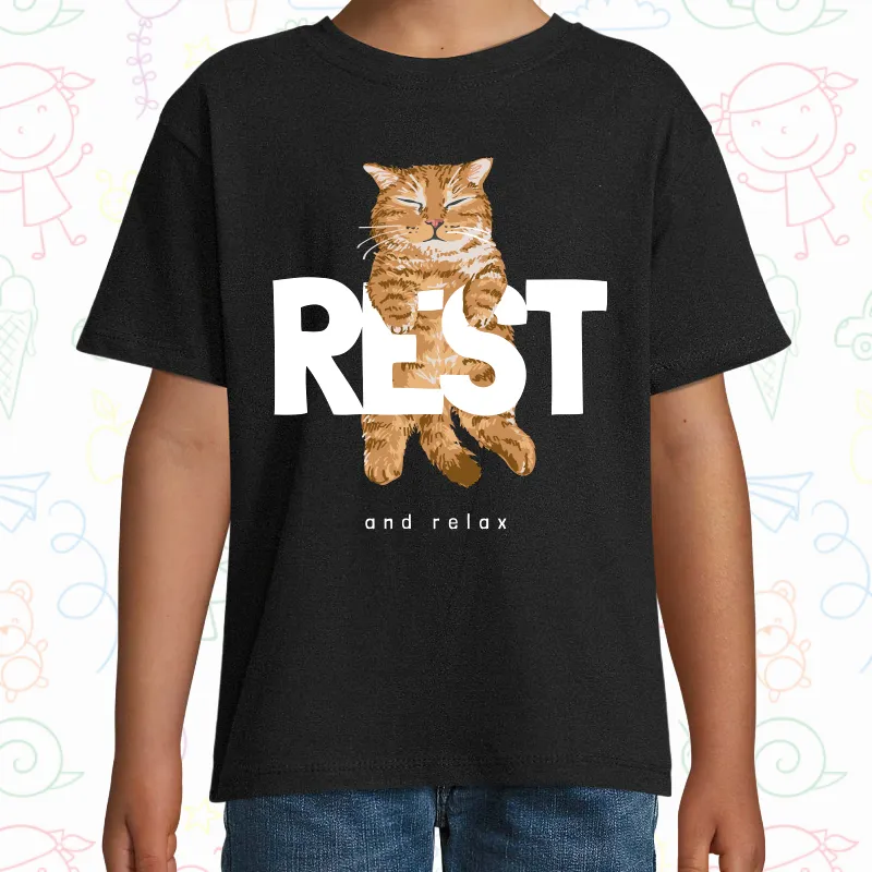 Tricou copil - Rest and relax