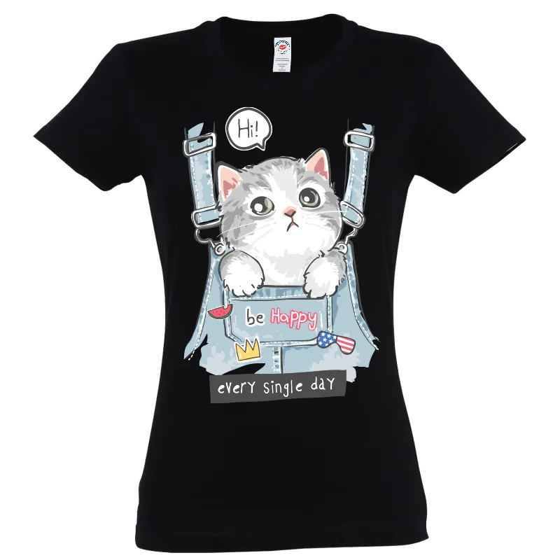 Tricou damă - Be happy