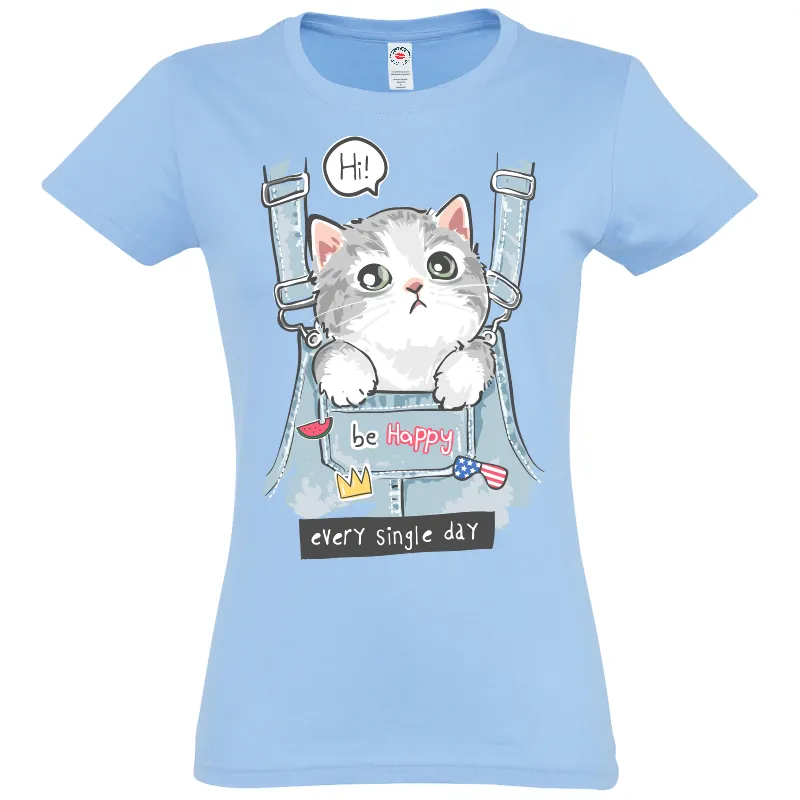 Tricou damă - Be happy