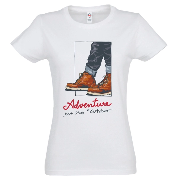Tricou damă - Stay „Outdoor” Tricou damă - Stay „Outdoor”