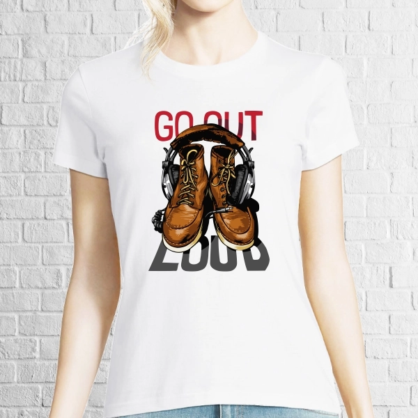 Tricou damă - Go Out Loud