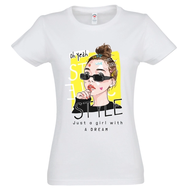 Tricou damă - Girl with Dream