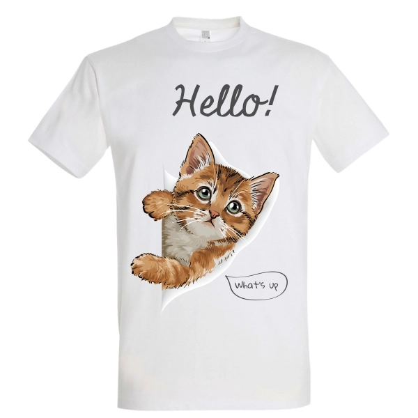 Tricou bărbat - Hello! What's up!
