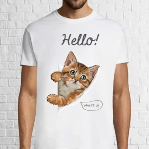 Tricou bărbat - Hello! What's up!