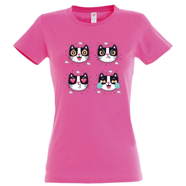 Tricou damă - Manga Cat