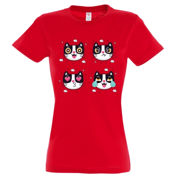 Tricou damă - Manga Cat