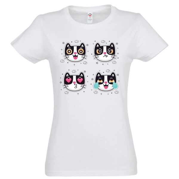 Tricou damă - Manga Cat