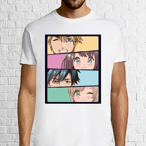 Tricou bărbat - Manga Look