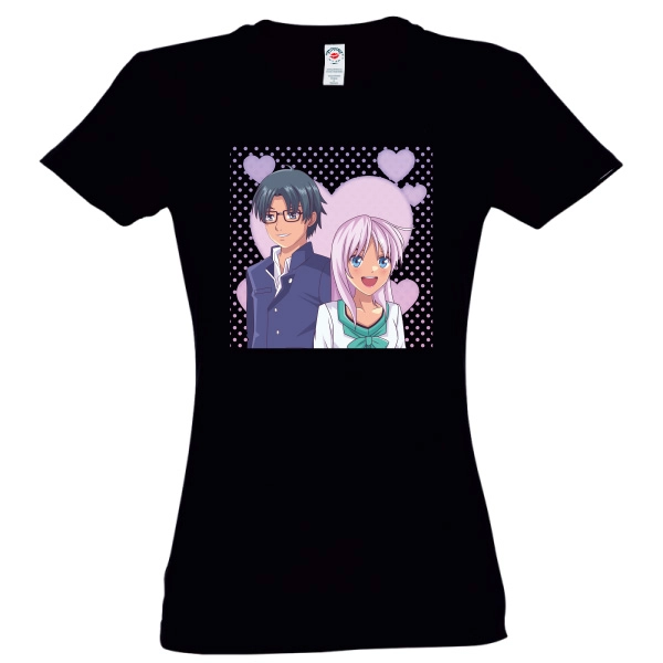 Tricou damă - Cuplu Anime